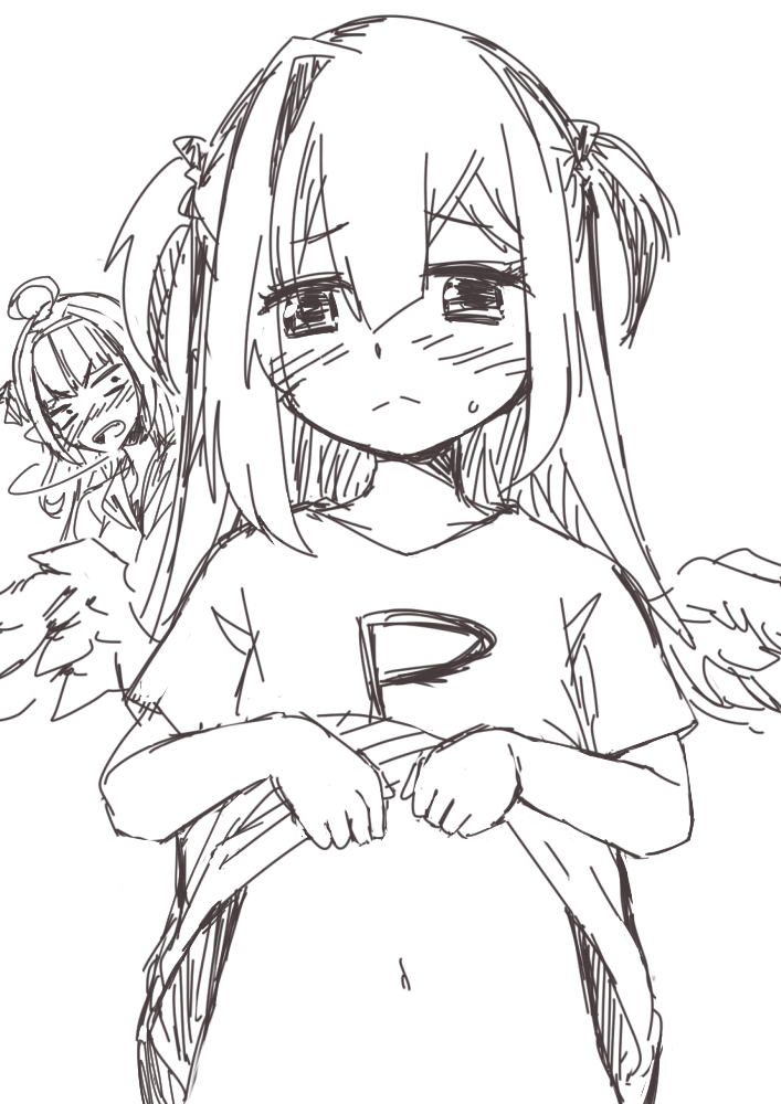 らくがき。
それはそれとしてイカ腹は好き。
(癖ではない) 