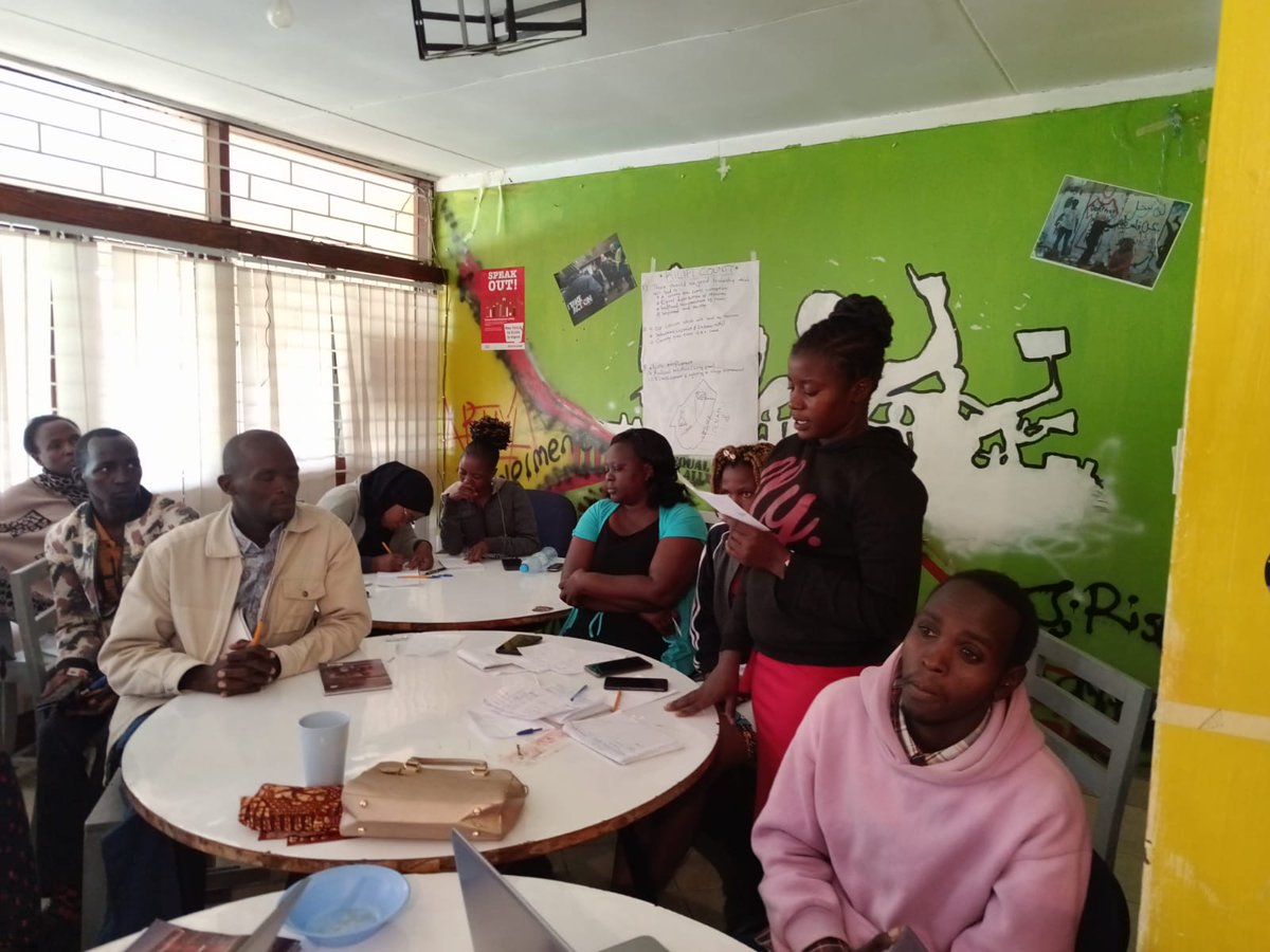 Social accountability and community lead participatory change plans training at global platform Nairobi 
#Day3AtGpKenya