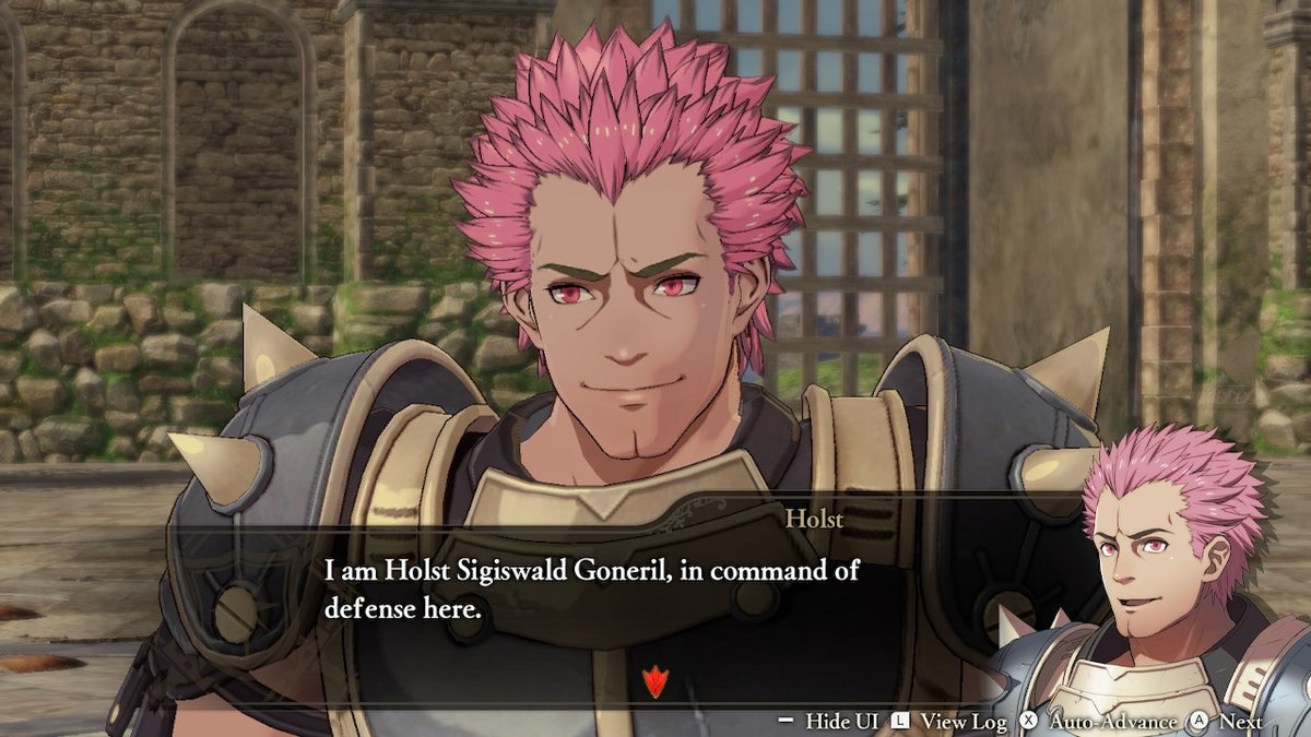I voice HOLST SIGISWALD GONERIL in FIRE EMBLEM WARRIORS: THREE HOPES, proud brother of Hilda and the strongest warrior of the Leicester Alliance, as someone who played through Three Houses five times, it was an absolute joy getting to be a part of this world