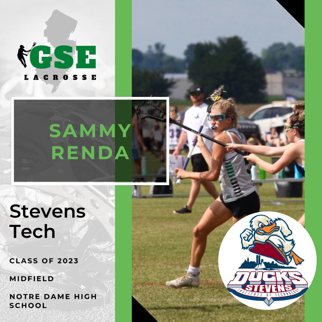 Garden State Elite Lacrosse on Twitter "Congrats to SAMMY on her