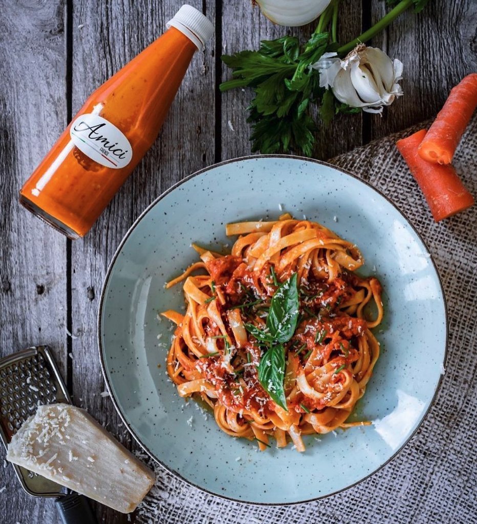 bjeltd's tweet image. Nothing better than a delicious pasta from @amici_cafe_ on Continental China #tablewaresolutions