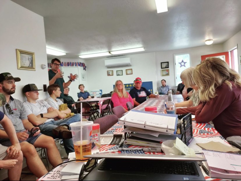 Awesome turnout for a volunteer training in western Montana with <a href="/drew_ryun/">Drew Ryun</a> and <a href="/SidekickHQ/">Campaign Sidekick</a>!!! #LeadRight #TeamMontana #GOP #VoteRed