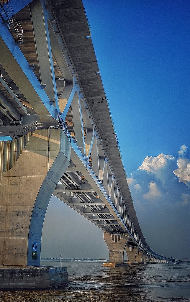abirhasan407's tweet photo. Proud Moment for us, Alhamdulillah  #Bangladesh 
#inauguration of #PadmaBridge, 
#deepestpiledbridge #122m https://t.co/ltMvNDJIIT