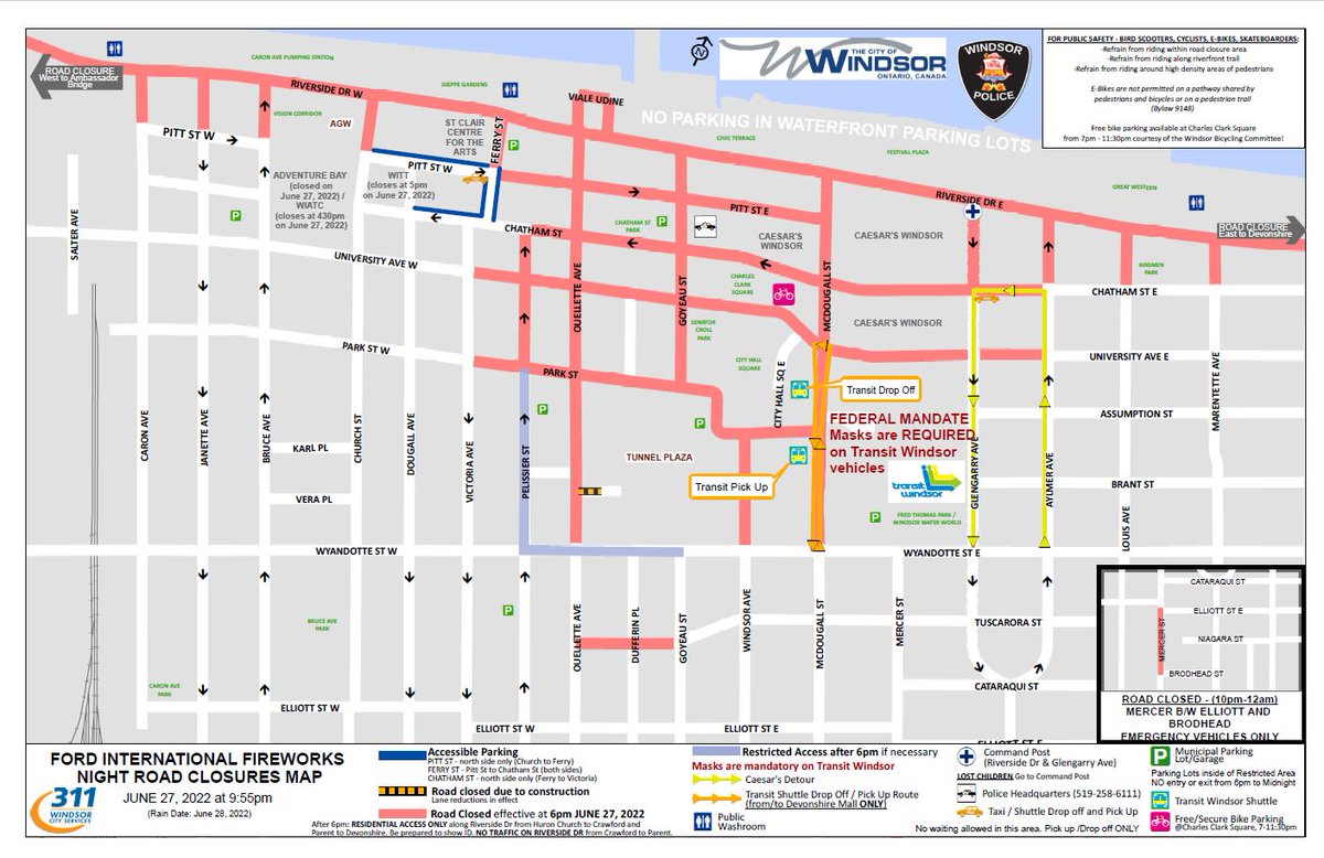 WINDSOR POLICE NEWS RELEASE
  🎉Ford International Fireworks Road Closures and 
       Restricted Access Map🎉

police.windsor.on.ca/newsroom/news-…