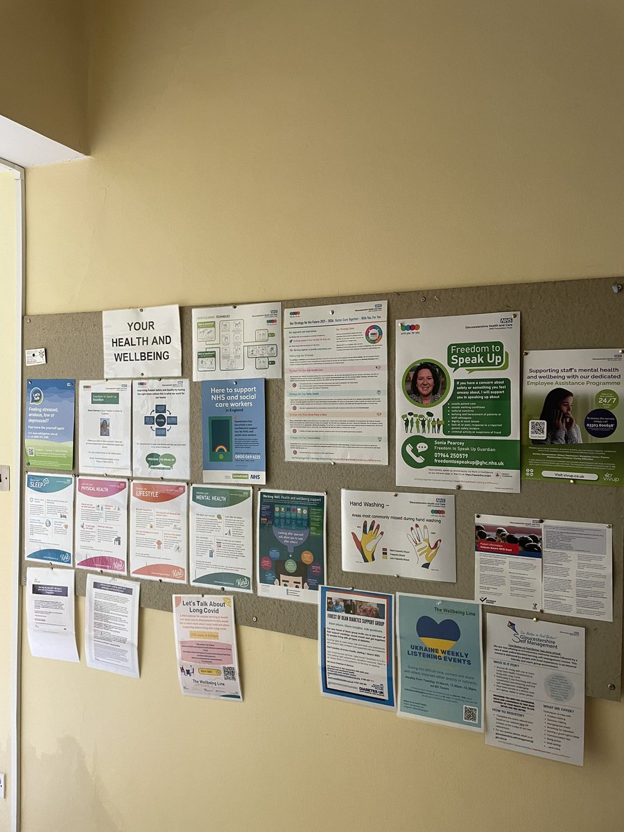 SoniaP_LiA's tweet photo. @GlosHealthNHS @MarieON10531314 Great to be back @DilkeUnit today! Loved the Health &amp; Wellbeing Board, talked about how  Civilty Saves Lives and the Celebration Station with the ward team. Met fabulous facilities colleagues too Julie and Emma @LHarvey_14 #GreatPlaceToWork https://t.co/Dk9zDmqqV3