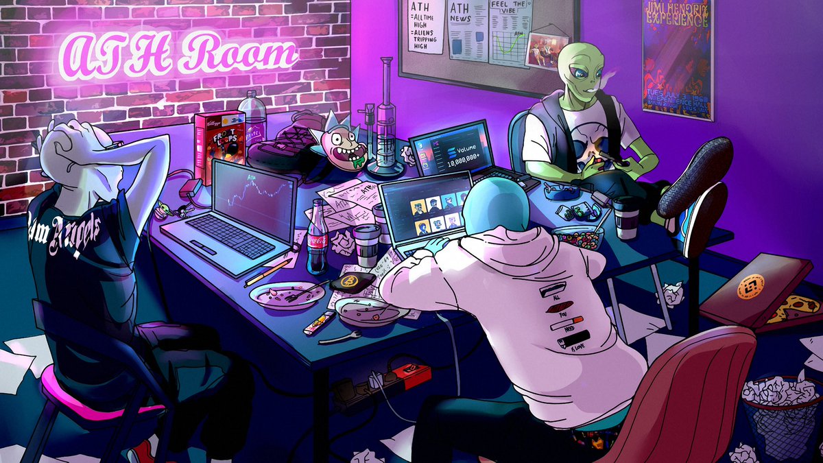 MookieNFT's tweet photo. 🎉 #NFTGiveaway  🎉

• 1x #FreeMint Aliens Trippin High 👽

To Win :
1️⃣Follow @AliensTrippin &amp; @MookieNFT 
2️⃣Like &amp; RT
3️⃣Tag 2 Friends

Twitter just launched! 🚀 🛸

Join early &amp; chill until next ATH ... 📈

👽 24hr
#SolanaNFT #Sol #Solana #NFTCommumity #NFT https://t.co/Ho0MsP8IaX