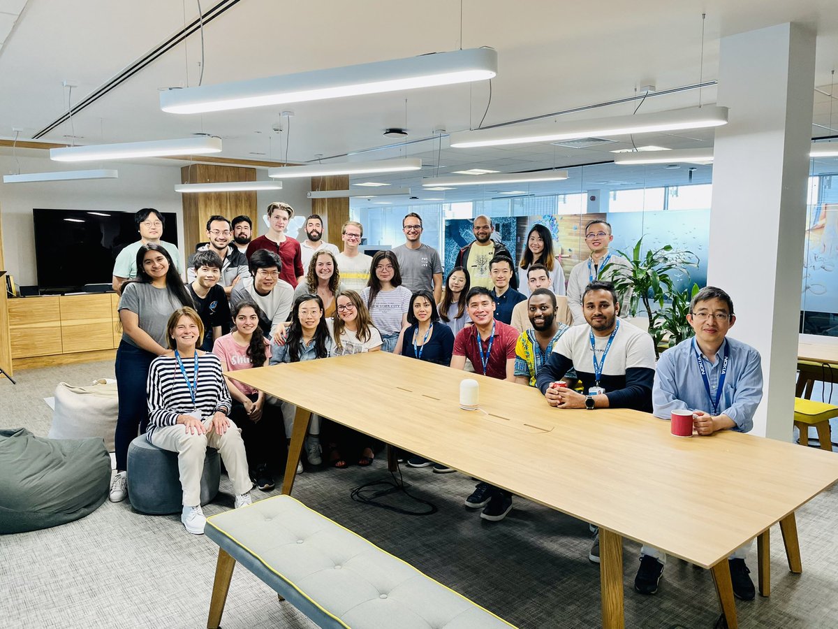 I can’t really say we are back to normal, but I am thrilled to see all these talented faces and summer interns back in the office. Creativity resumed <a href="/BellLabs/">Bell Labs</a> Cambridge with great collaborators from <a href="/CL_mobiCentre/">Mobile Systems Centre</a> .. spectacular things are on the horizon!!!
