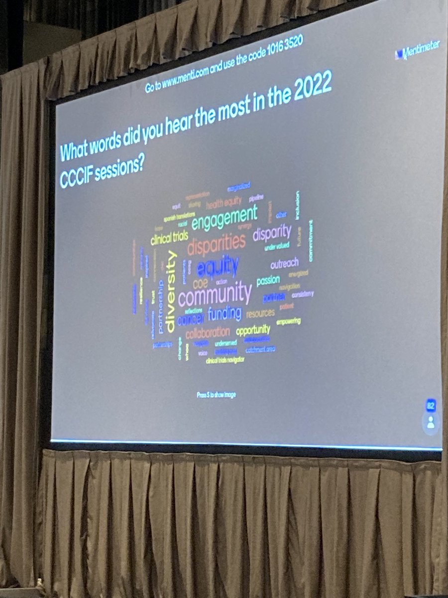KimmelCancerCtr's tweet photo. That’s a wrap on this year’s #CCCIF2022! Thank you to all of our amazing community outreach, engagement, and equity colleagues across the country for making the conference such a big success. See you all in 2023! https://t.co/YE00WEAnqM