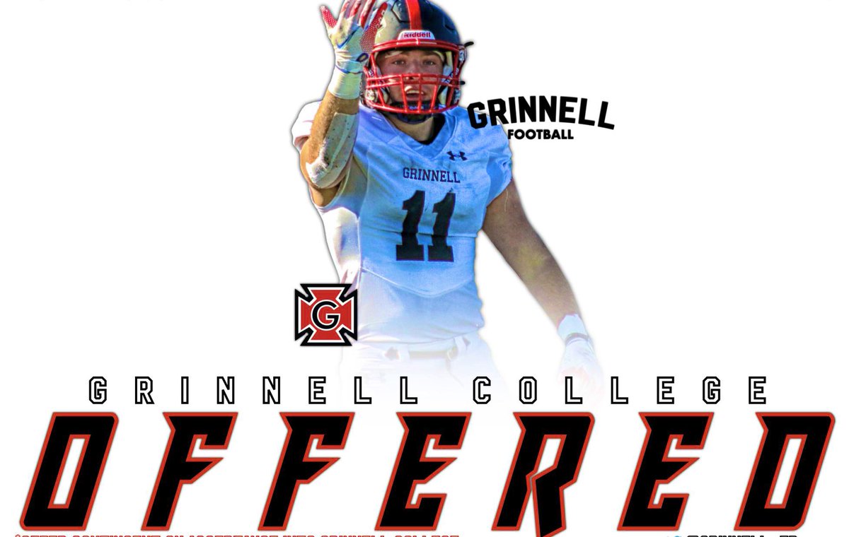 Grateful🙏🏼 to <a href="/CoachBlalock44/">Gene</a> &amp; <a href="/Grinnell_FB/">Grinnell College Football</a> for my 4th Offer /Opportunity to continue my education &amp; football career 

 <a href="/RecruitGeorgia/">Recruit Georgia</a> <a href="/NwGaFootball/">NwGa Football</a> <a href="/CoachMFominaya/">Mark Fominaya</a> <a href="/CoachFominaya/">Coach Fominaya, Ed.D.</a> <a href="/hiramhornetsFB/">Hiram Hornets Football</a> @Coach_Lee_Show <a href="/damehova9/">Damon Simmons</a>