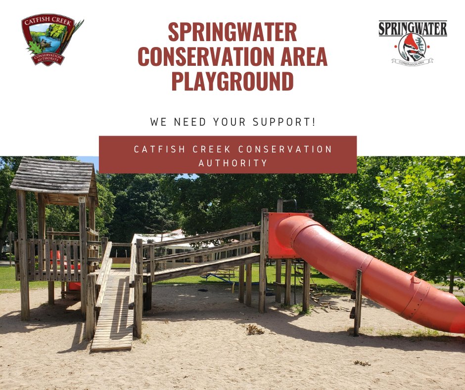 We need your help to reach our goal for the play equipment at Springwater Conservation Area!
For more information visit: catfishcreek.ca/ccca-announces…