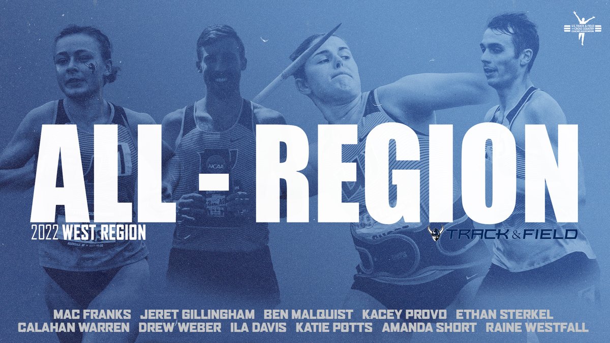 WWUAthletics's tweet photo. TF🎽 | Congratulations to the 1️⃣1️⃣ @wwutfxc team member that combined for 1️⃣3️⃣ @USTFCCCA All-West Region awards for the 2022 Outdoor season.

📰 : https://t.co/OlKU44Irex https://t.co/LUJUMRZcJ0