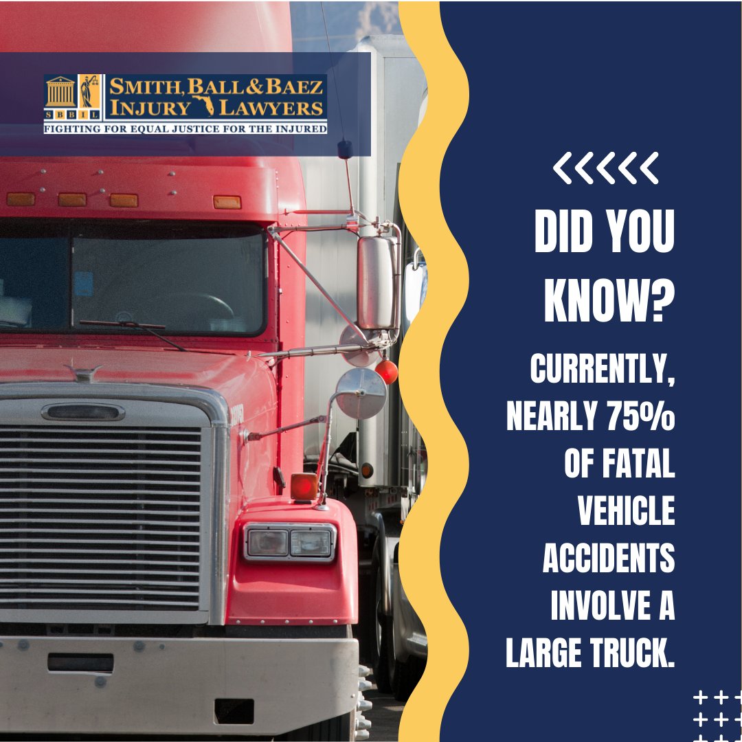 Do you need a truck accident personal injury lawyer? 💥🚛

Contact us today to see how we can help! 

Smith, Ball &amp; Báez Injury Lawyers

📲 (561)500-HELP
💻 smithball.com

#injured #floridalaw #floridaattorney