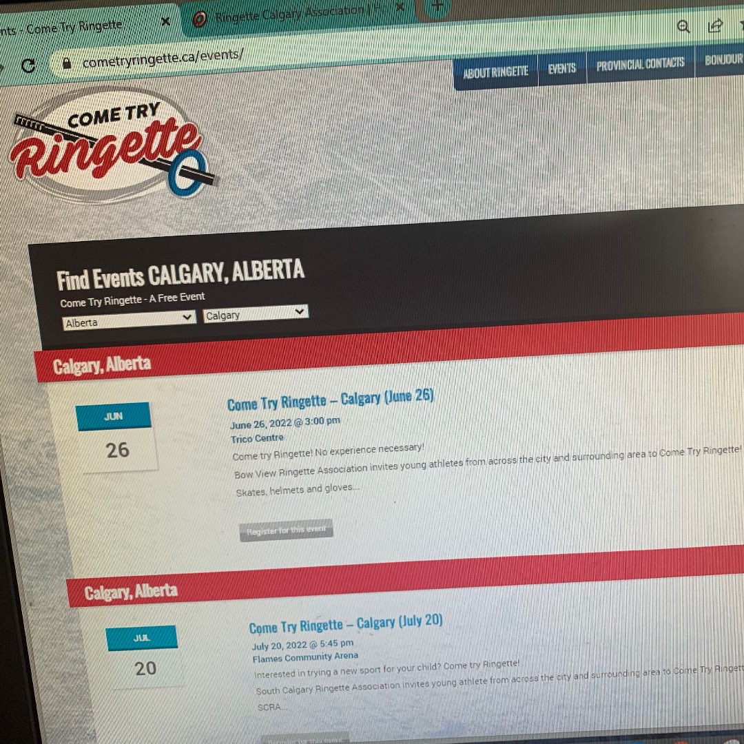 Ringette Calgary tweet media