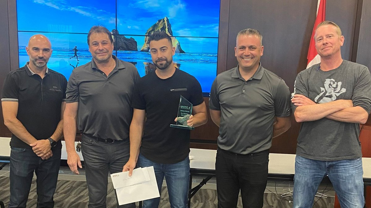 Congratulations to the Finisher grads of June 24, 2022.  TOP Apprentice Award recipient: Anthony Marone and Top H&amp;S awarded to Douglas Munroe.  Great work!