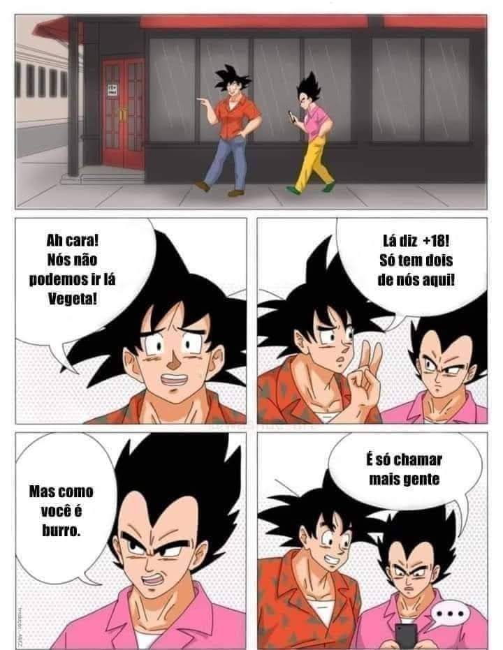 Kami Sama Explorer 👹👒 on X: Kakarotto, a piada dos Saiyajins