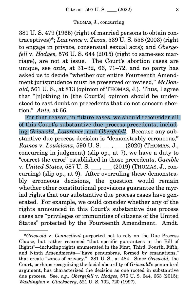 Not horrified yet? It doesn’t end at overruling Roe. Our rights to contraception, same-sex relationships, and marriage equality are up next.