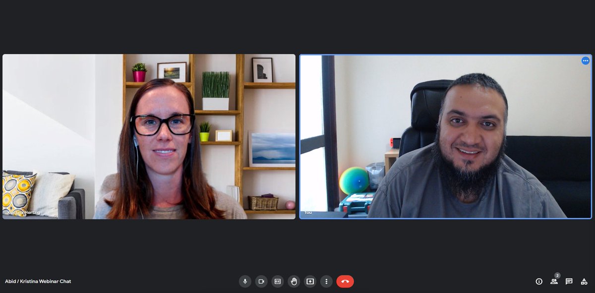 abid_patel's tweet photo. Great to finally meet @HertzigK (albeit virtually!) to talk all things @CanopyCIC Workspace Skills!

If you haven't already, make sure to check our #WorkspaceSkills at https://t.co/xNT97uOb4c

If you're at #ISTE22 make sure to say hello to #TeamCanopy &amp; of course get a #selfie! https://t.co/P3ACoItJWT