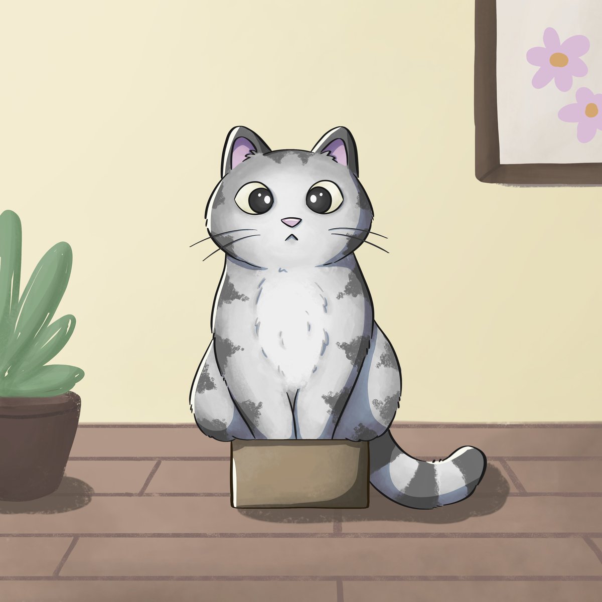 ms_meowrye's tweet photo. If he fits he sits ๐ฑ
Cats in boxes sticker pack is coming soon ๐
#ArtistOnTwitter #CatsOfTwitter #cutecats #ififitisit #catlogic #CatsOnTwitter #catsinboxes #catinabox #ifitfitsisits https://t.co/pVT1GOeHeg