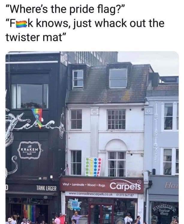 JonAmman68's tweet photo. #pride #noflag https://t.co/qAUtgtx5l6