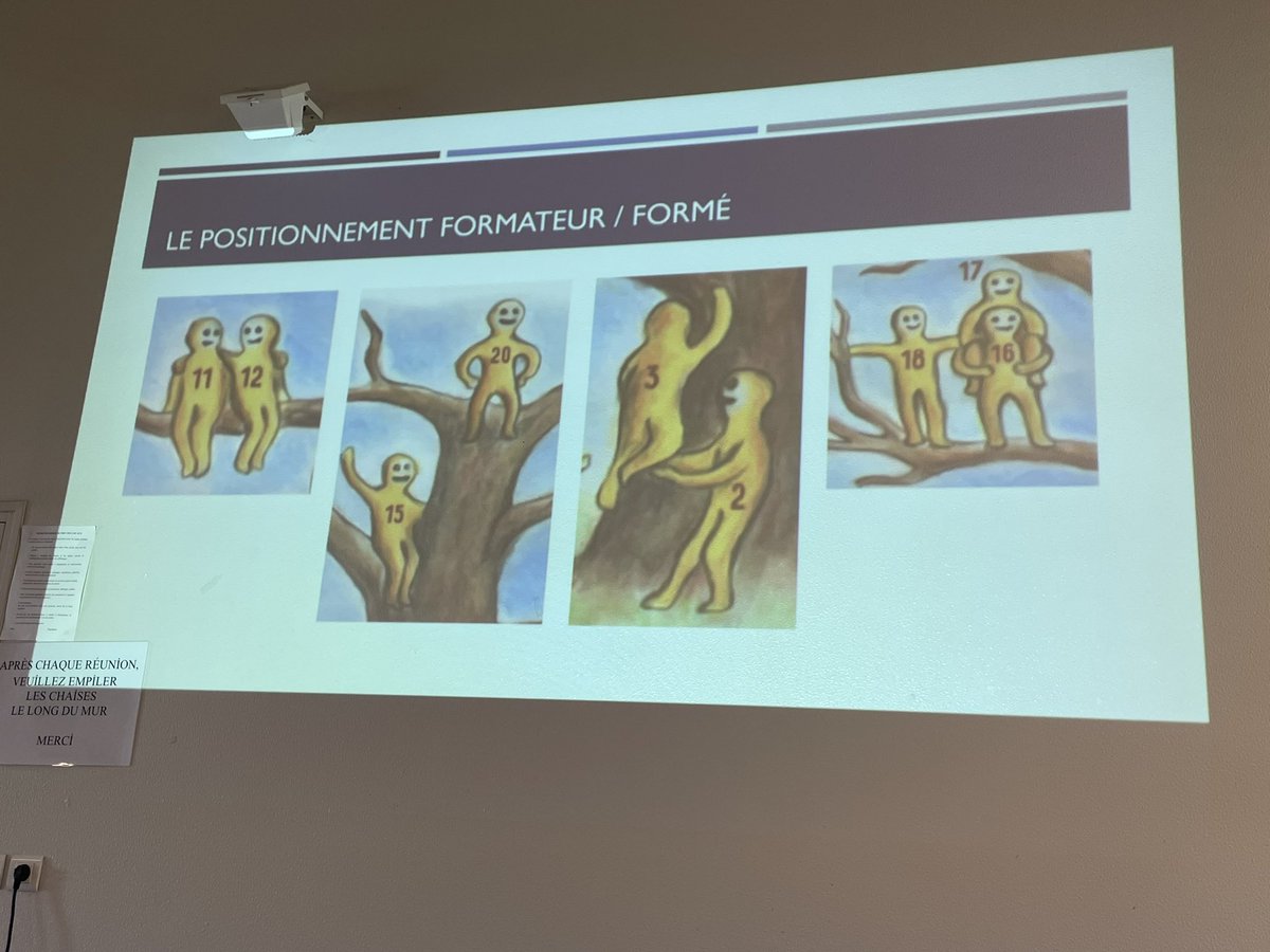 Formation #cafipemf permettre aux candidats de réfléchir aux différents positionnements d’un formateur quel numéro choisiriez vous?😊