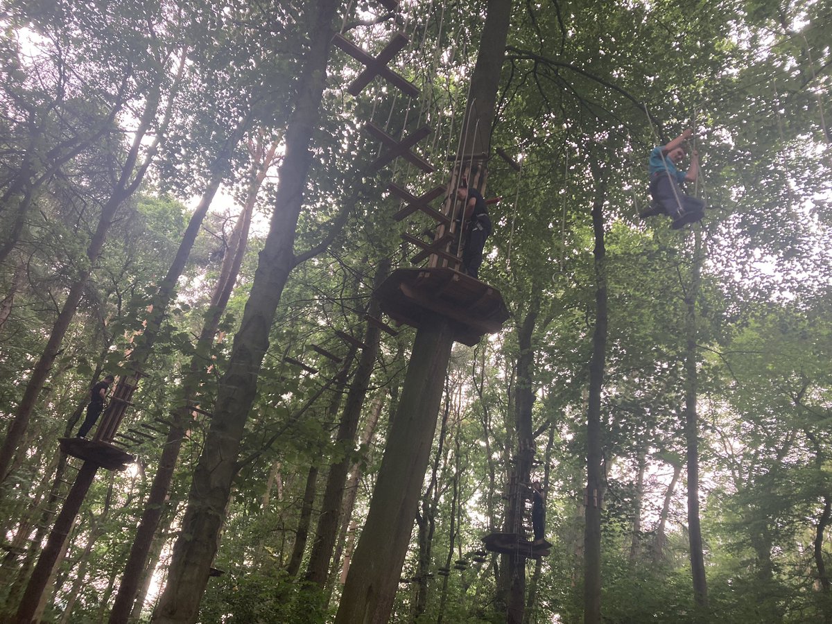 SportSevenhills's tweet photo. What a way for Y11 students from @Sevenhills___ to spend their final day @goapeNH 

Today really encompassed the solidarity this group has formed through teamwork and the ability to overcome barriers. It was a pleasure to spend their final day with them 🙌🏻🧗‍♂️ https://t.co/kDKeNmNAmN