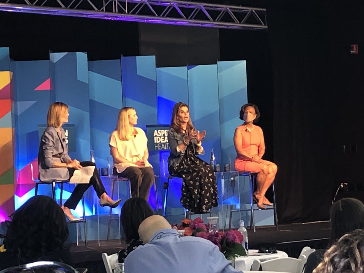 In light of this morning’s news, I am very grateful to have a space at #AspenIdeasHealth to talk about Women’s health and mental health and how policy impacts us.
