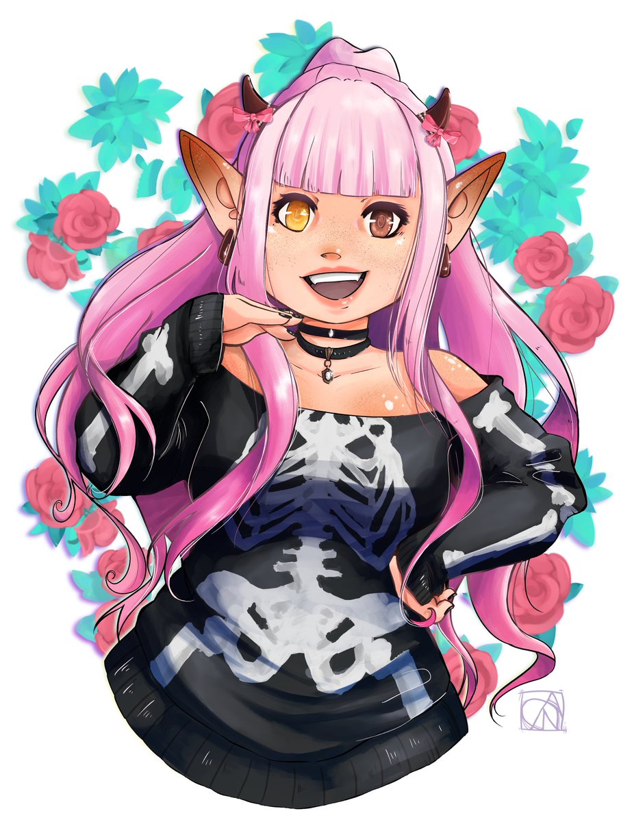 AtelierAmelia_'s tweet image. Just finished this Commission for @/batsette! I absolutely adored drawing your Lala and I'm very thankful that you donated to @WEREG0TH's fundraiser 🥰 #ffxivart