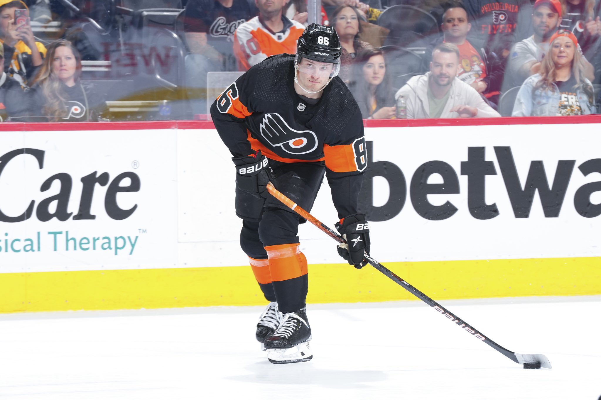 Flyers' Joel Farabee thinks Philly will be better than expected