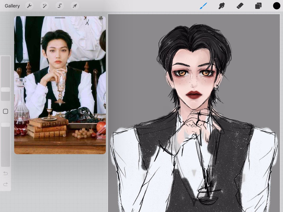 we need more vamp felix 🧛‍♀️ 🩸 

#Straykidsfanart #StrayKids #Felix #스트레이키즈 #필릭스 <a href="/Stray_Kids/">Stray Kids</a>