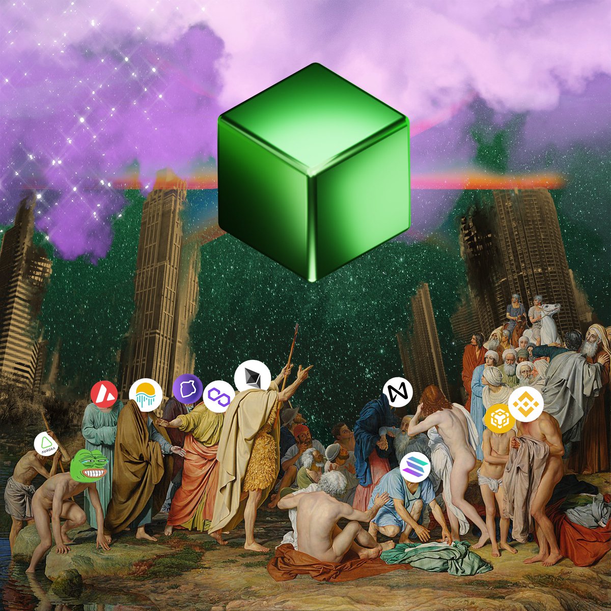 The Green Cube 🟩 is taking over: 70+ crypto projects already use our SDK or Widget to kickstart major incoming value, for both their token and their project.

The most efficient &amp; effortless #crosschain swaps are now here - jump into the thread below to learn more. 🧵👇