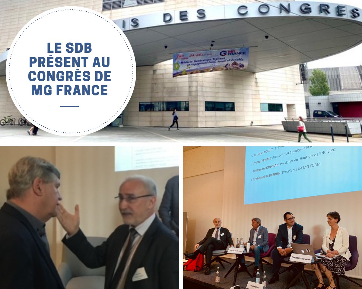 Au congrès <a href="/MG_France/">MG FRANCE</a> , François <a href="/BLANCHECOTTE/">F. BLANCHECOTTE</a>  en discussion avec le Pr Lionel Collet sur la certification périodique : prendre exemple sur le CNP BM unique et sur la section biologique du DPC pour éviter les problèmes de reconnaissance des formations certifiantes.