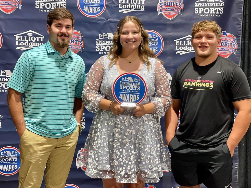 Congratulations to recent McDonald County graduate Madeline McCall, recipient of the Springfield Sports Commission’s Best Softball Player In SWMO Award! Two other Mustangs also received nominations: Cole Martin for football and Sam Murphy for wrestling. Way to go Mustangs!
