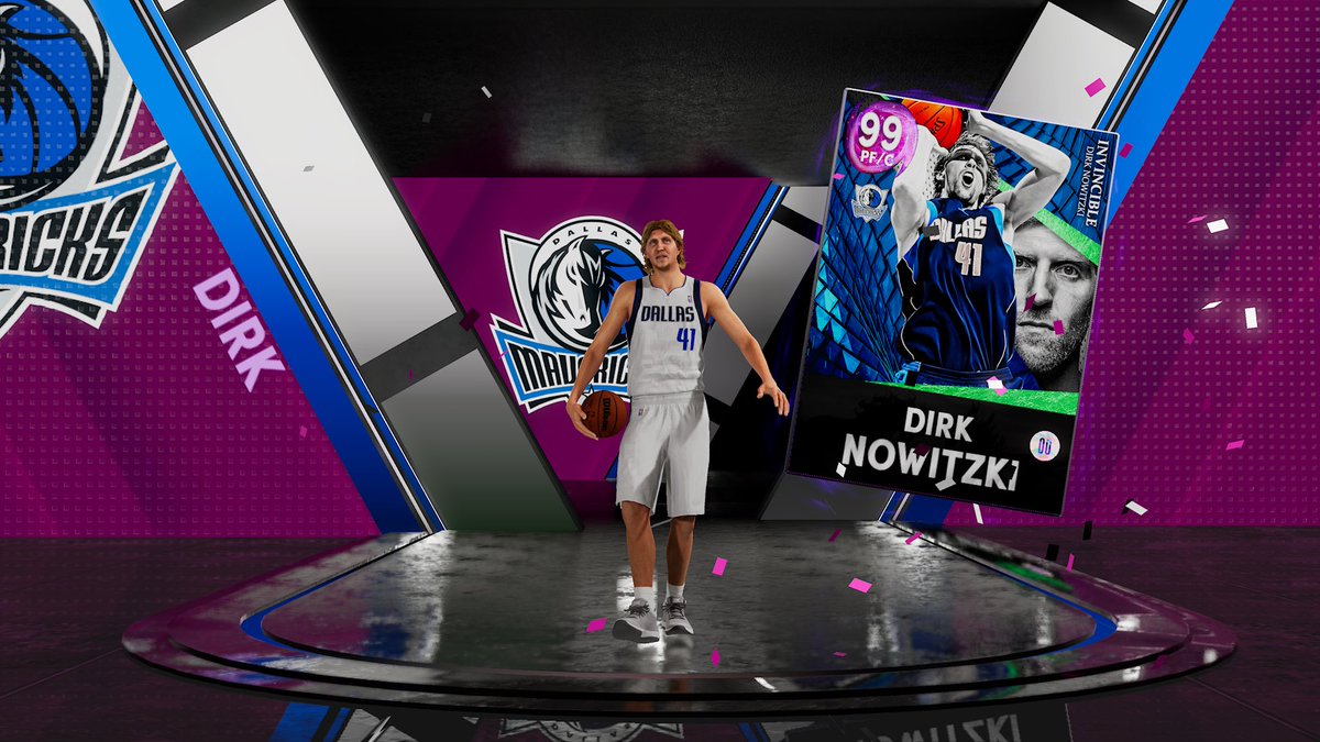 StinkyFlory's tweet photo. 4000 cards collected✅ , better late than never , DIRK IS FINALLY HOME🔥 #myteam #NBA2K22 #myteamcommunity https://t.co/4w5XIUSUNV