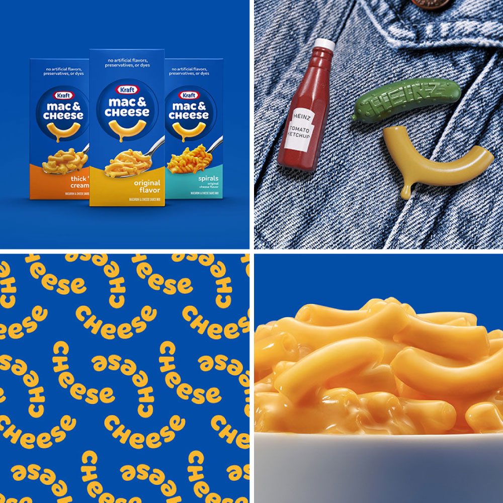 brandiosas's tweet photo. La agencia @jkrGlobal desarrolló el nuevo sistema de identificación visual para Mac &amp; Cheese de #Kraft (antes Macaroni &amp; Cheese). Además de la optimización del nombre, el proyecto comprende nueva marca gráfica, fuente tipográfica, packaging y diversos gráficos auxiliares. https://t.co/IKrltjLRvO
