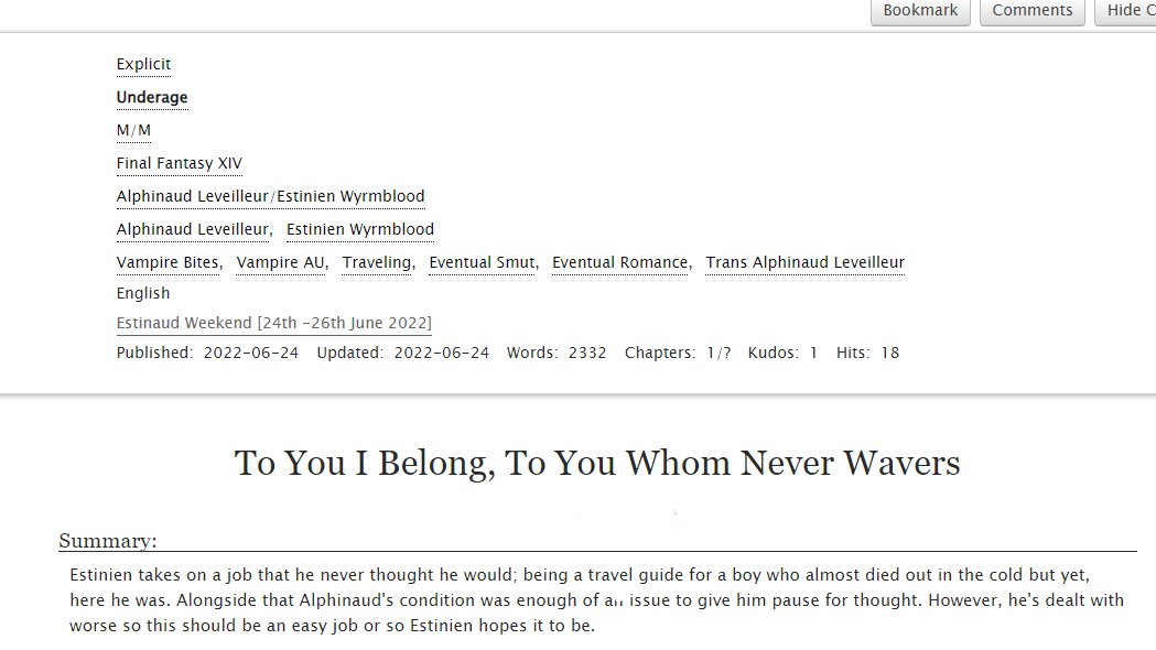 Remember to check out the #EstinaudWeekend Collection on A03 too!  

Here's a fic, for the Day 1 prompt 'vampires' 🦇

[not directly linking in case the author is uncomfy with that!]