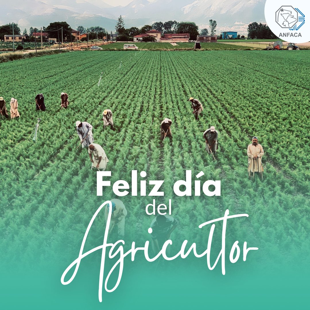 ANFACA_SC's tweet photo. Detrás de cada alimento está el campo y el trabajo de su gente.

Feliz día del #agricultor 🌾

#díadelagricultor #campo #agro #anfaca https://t.co/Zf2UCCMaW6