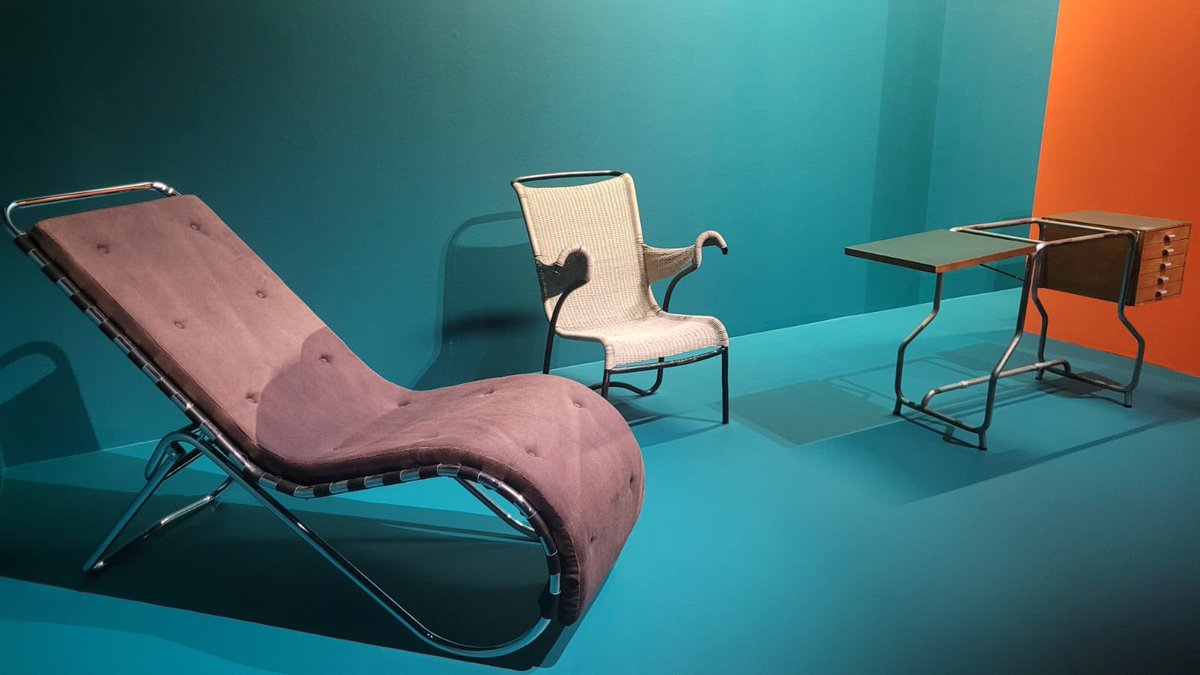 AgnesBenayer's tweet image. 🤩a voir @VilleDeToulon à l’Hotel des Arts  expo« Intérieurs modernes, 1920-1930 », sous le commissariat de Marie-Ange Brayer dans le cadre de #DesignParade et du partenariat @CentrePompidou @metropoleTPM