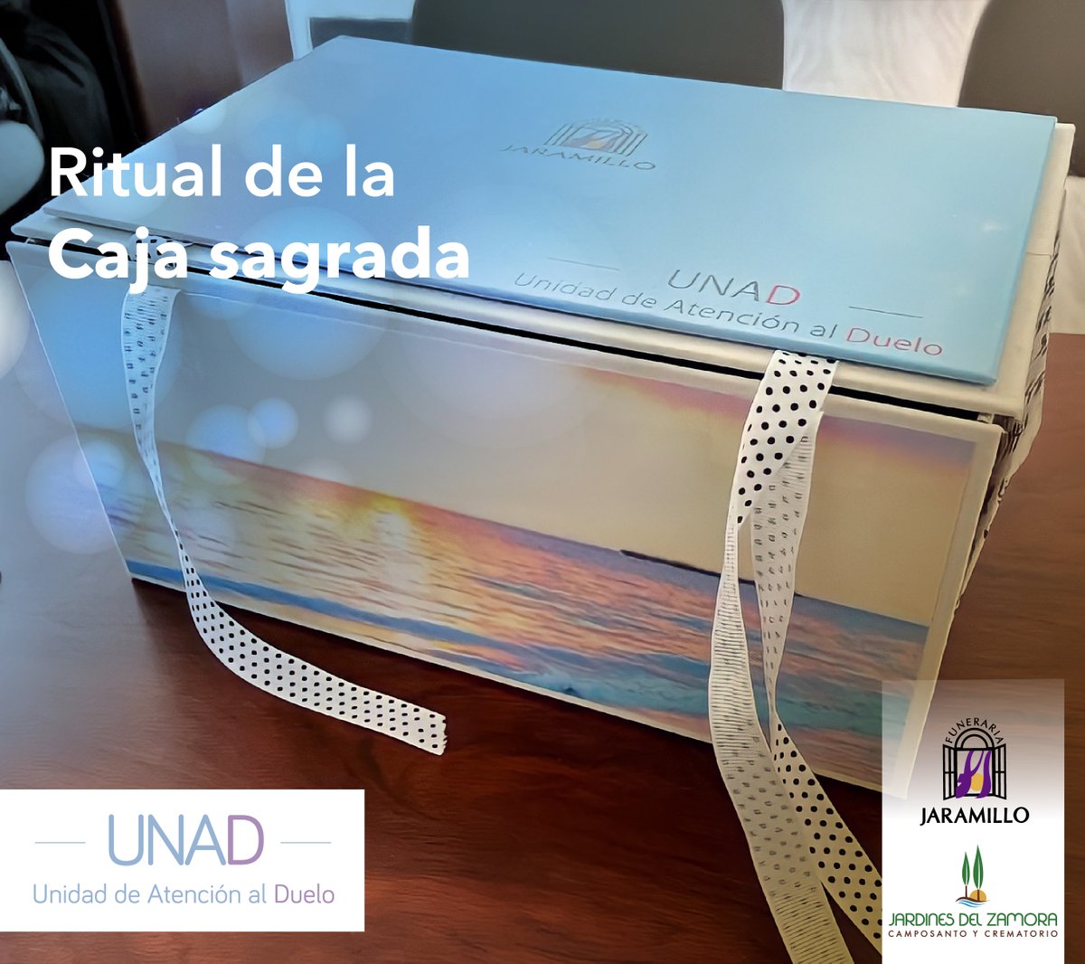 fuja_exequial's tweet photo. #JuntoAusted I Si ha pasado por la pérdida de un ser amado, le invitamos a realizar el ritual de la “caja sagrada”, para honrar esa vida que ya trascendió.

¿Cómo elaborar una caja sagrada? Aquí se lo contamos: 👉 https://t.co/w3pw3hf7Nm https://t.co/aq0As3KkNc