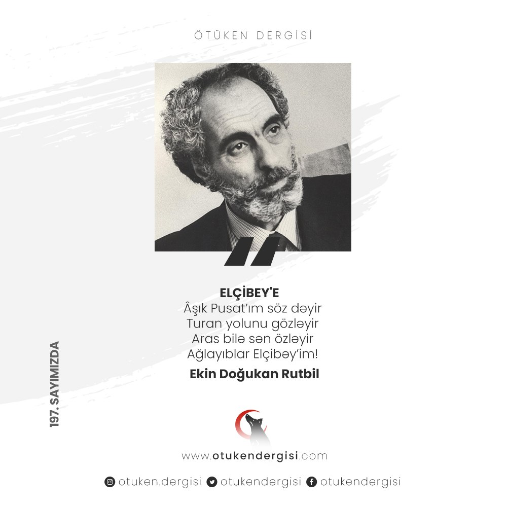 Elçibey'e...

#Elçibey #EbülfezElçibey #ƏbülfəzElçibəy