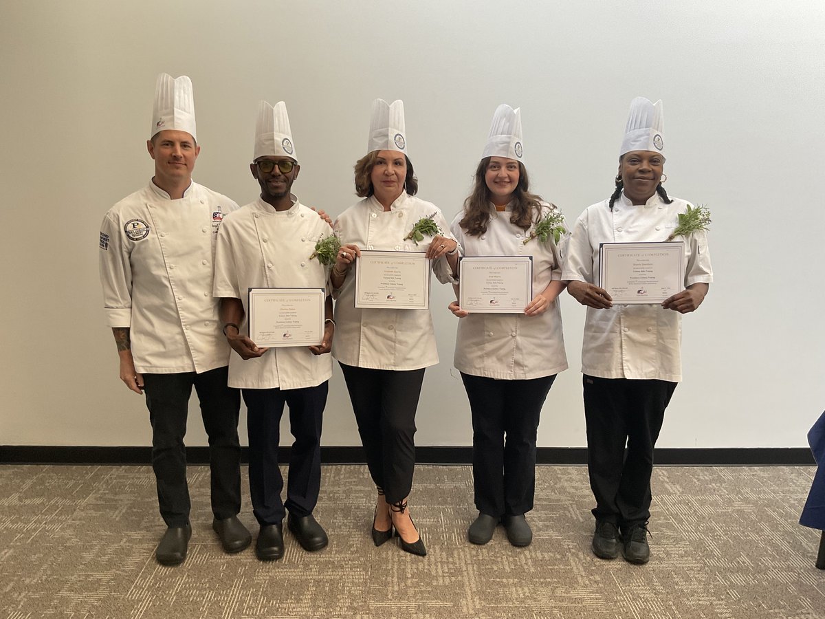 #FlashbackFriday to our Providence Culinary Training Graduation last week! We cannot wait to see what the future holds for each of you!!

Interested in enrolling? Check out all Providence Culinary Training has to offer at ProvidenceWS.org/learn

#FeedingOpportunity #Providence