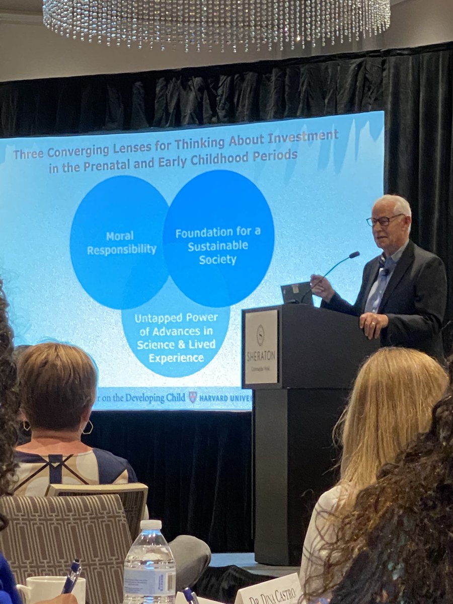 “The first years after birth are critical periods to start leveling the playing field”. Dr. Jack Shonkoff <a href="/Hunt_Institute/">The Hunt Institute</a> @ZaentzHarvardEd <a href="/jsiddiqi7/">Javaid Siddiqi</a>
