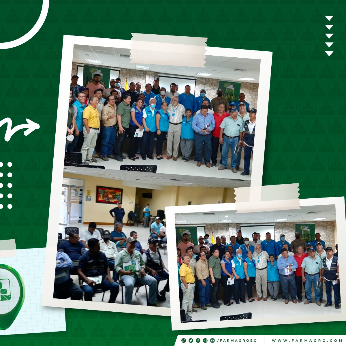 FarmagroEc's tweet photo. Tuvimos un gran día de aprendizaje en conjunto al GAD PARROQUIAL de #SanJuan con nuestros #AgricultoresBananeros de la zona, a quienes demostramos la eficacia de nuestro producto #ADMF, para controlar las enfermedades como el Moko en el cultivo.

#ElCompadreDelAgro https://t.co/BamdcB8fQ2