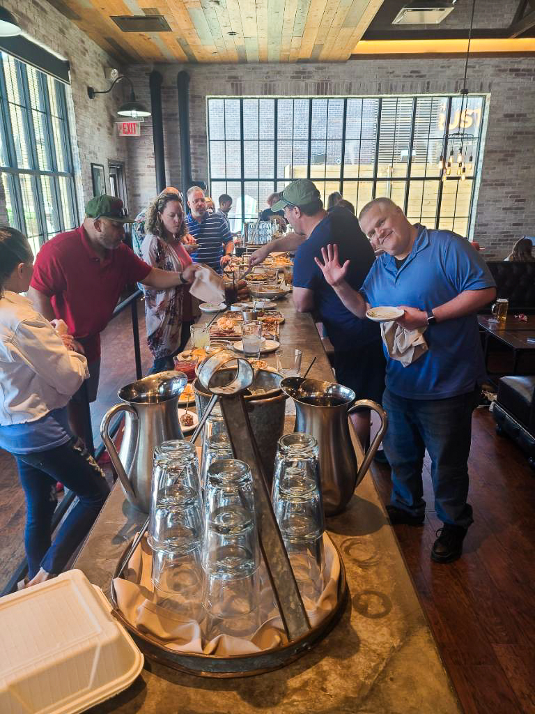 NikaSolutions's tweet photo. Summer πβοΈ has officially kicked off at our NIKA San Antonio office! Last week, our team enjoyed their #workouting striking the perfect game at Bowl & Barrel. π³ It was a good time with a great group of colleagues along with their friends and families. #NIKATeam #FunAtWork https://t.co/ZBZuQg9T5s