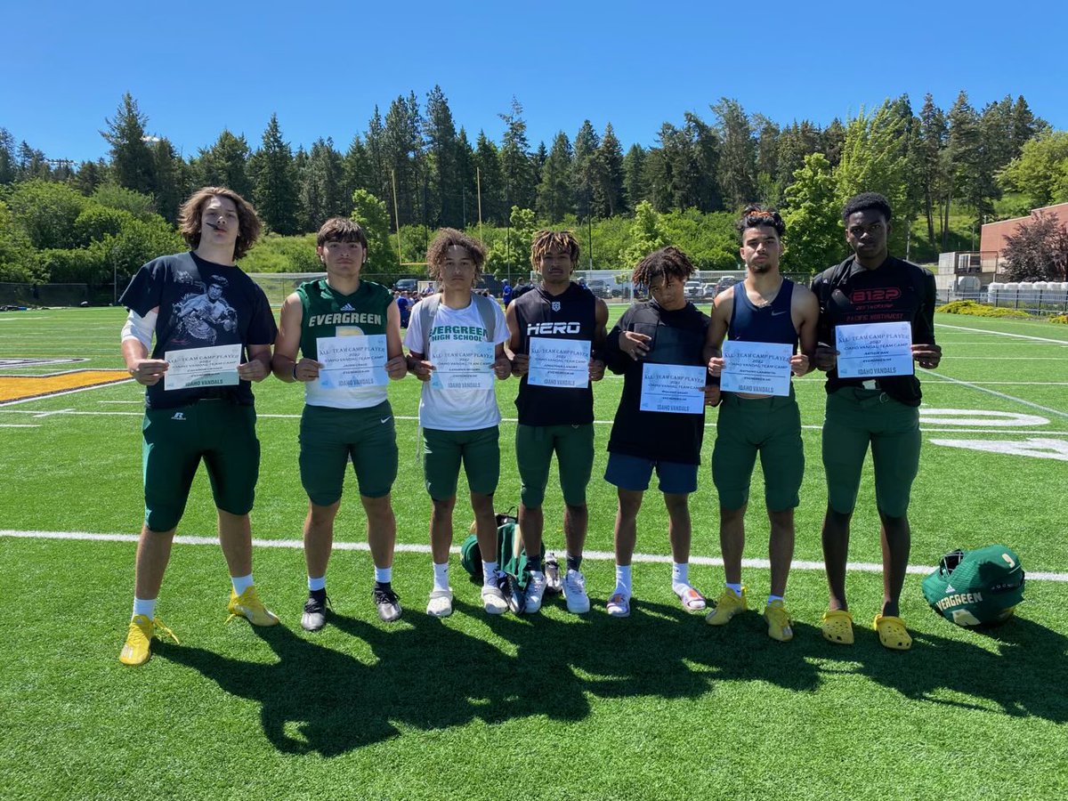 Amazing camp!  7 players on the all camp team!  EEE #Eway #Dominant