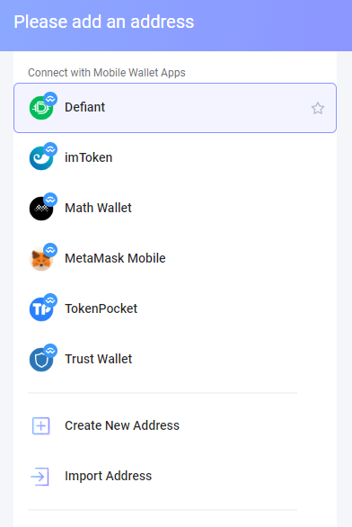 Defiant Wallet tweet media