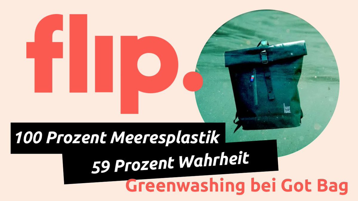 WildMics's tweet photo. Greenwashing bei #GotBag | @letsflip_de | #001 gibt es am Sonntag auf unserem YouTube Kanal.
Moderiert wurde der Talk von Arlett Drexler. Die Ergebnisse der Recherche wurden vorgestellt, von @FelixRohrbeck.
Recherche: Luise Land, Benedikt Dietsch und Felix Rohrbeck https://t.co/PDjLSEMLyv