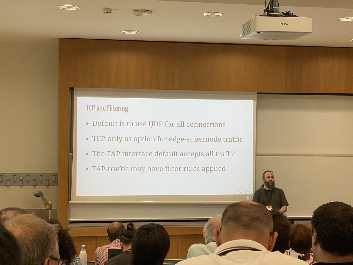 #ntopconf22 was a really nice event full of interesting topics, I’ve just been so focused on everything! #ntop #ntopconf