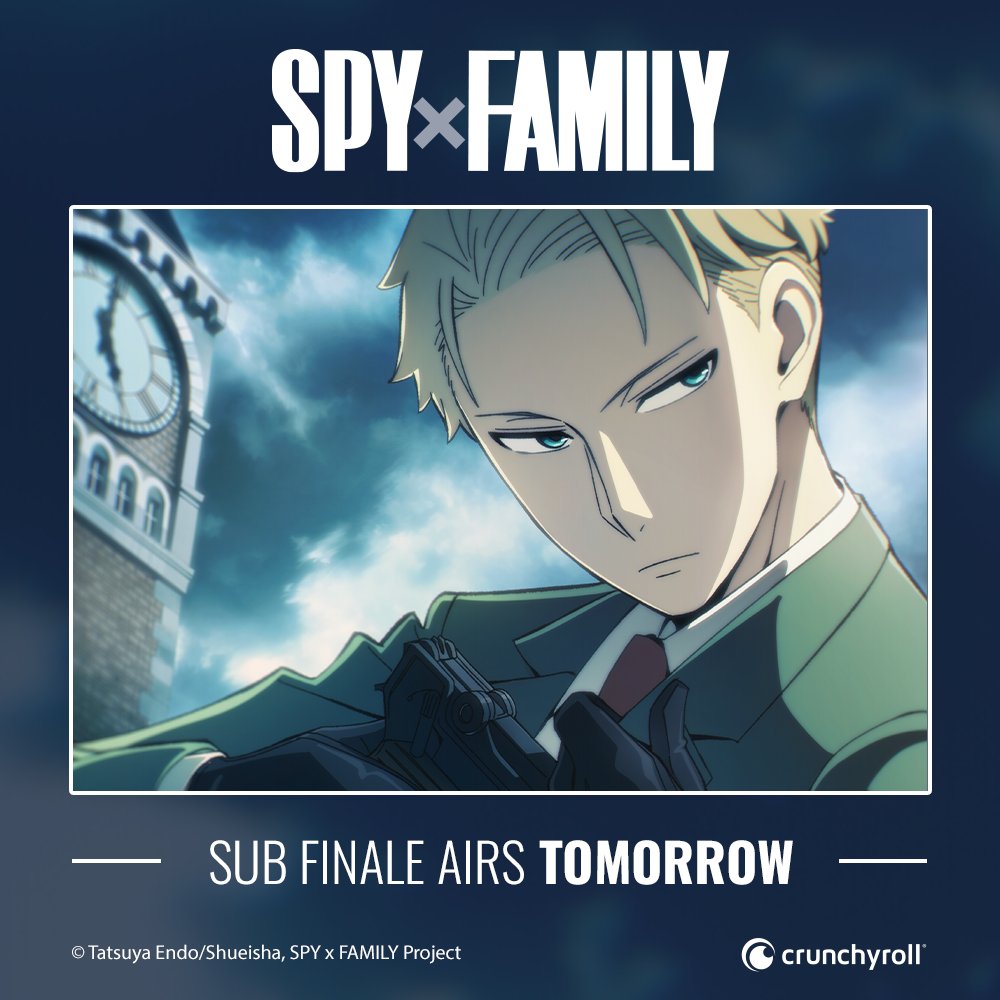 spyfamily_en's tweet image. The finale of SPY x FAMILY is tomorrow! 😱
