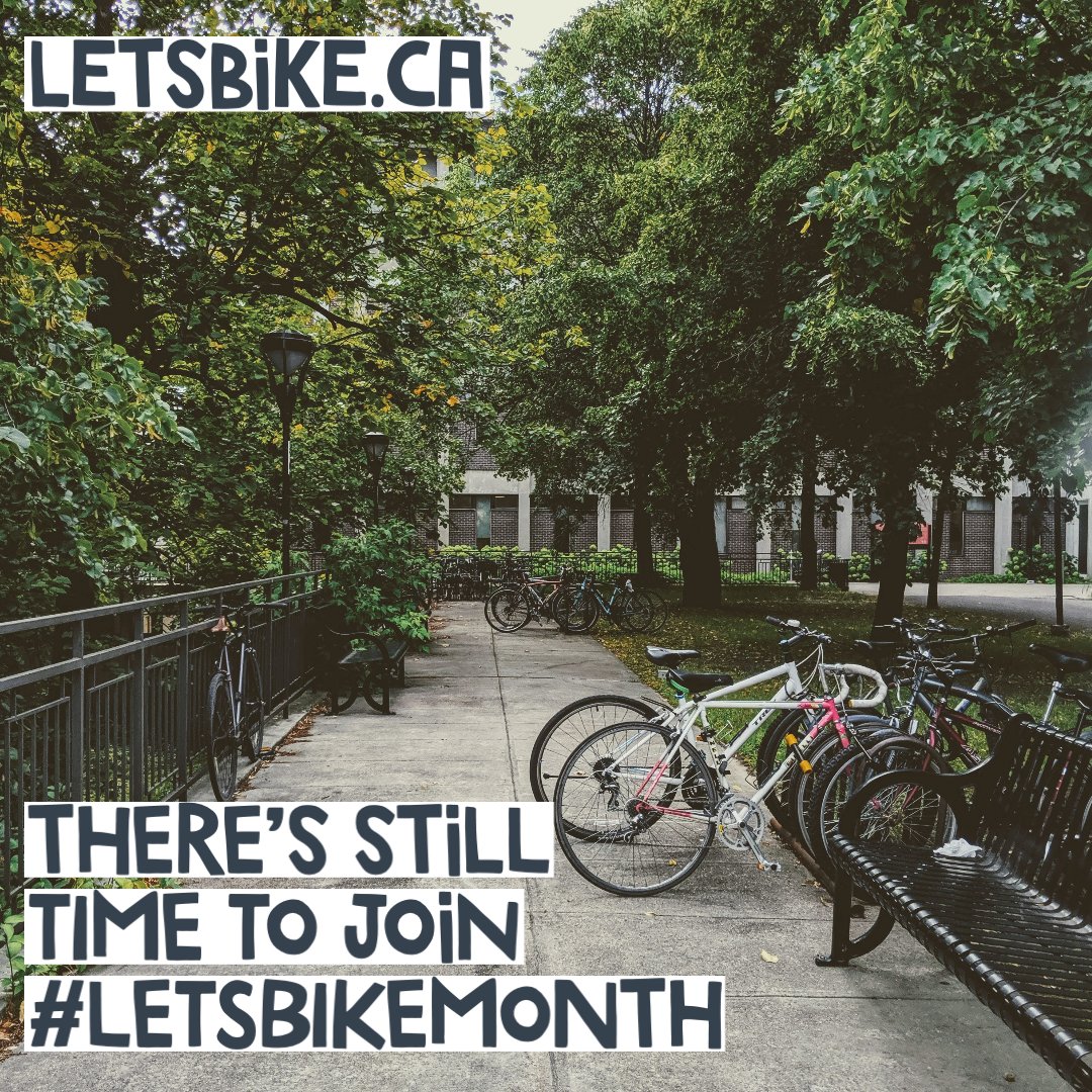 EnviroCentre's tweet photo. Whether you're already biking or want to start, #LetsBike provides you with the encouragement to get started and keep going! See the impact of choosing to bike, find tips and tricks, and win prizes! There are still a few days to join the fun!! ๐ https://t.co/ejhyCHUO9S https://t.co/MlAEcxLr42