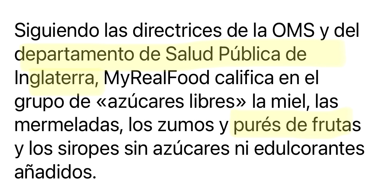 sinAzucar.org on X: La granola Realfooding contiene un 17,2% de azúcares  libres. Estos azúcares vienen de la pasta de dátil. Cuando se tritura, se  rompe la estructura y se libera el azúcar